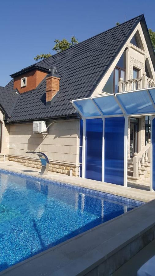 Viva Hotel Gabala With Sauna, Pool, Waterfall And Fireplace Eksteriør billede