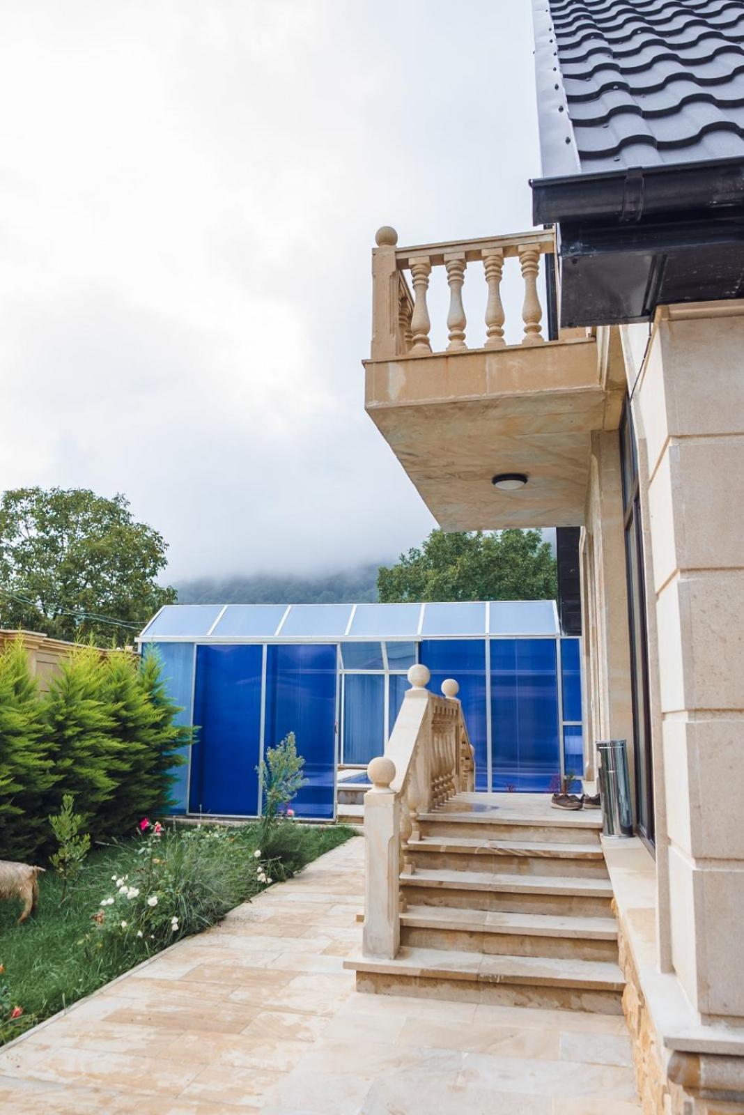 Viva Hotel Gabala With Sauna, Pool, Waterfall And Fireplace Eksteriør billede