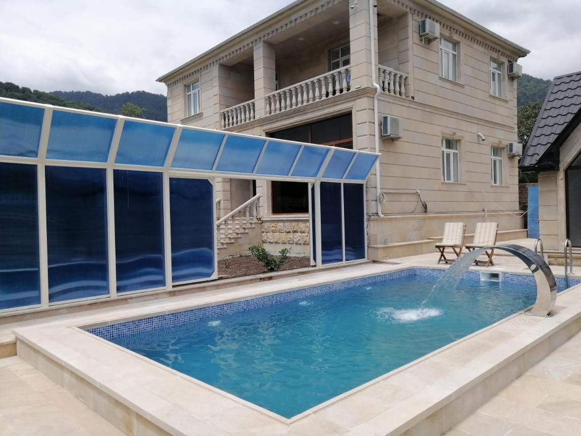 Viva Hotel Gabala With Sauna, Pool, Waterfall And Fireplace Eksteriør billede